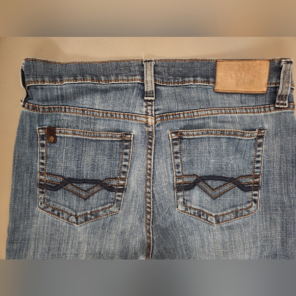 Cody James Western Blue Straight Jeans - Picture 6 of 6